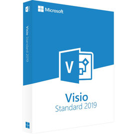 100% Online Activation Computer Software System Microsoft Visio 2019 Standard For PC