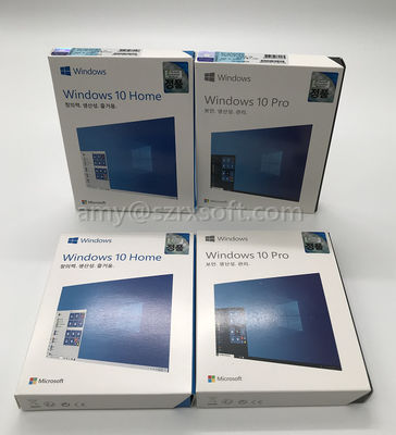 64 Bits Microsoft Windows 10 Pro License Retail Key