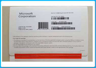 Original Microsoft Windows 10 Professional OEM Key 100% Online Activation