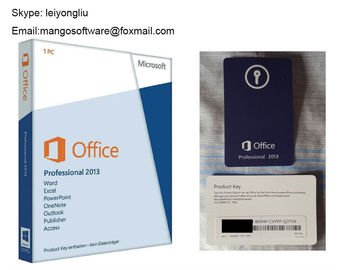 Full Version Office 2013 Pro Plus Retail Box Lifetime Warranty For One Computer