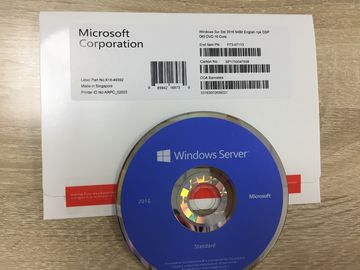 Online Activation Microsoft Windows Server 2016 Standard 64bit 2 X CPU DVD 16 Core