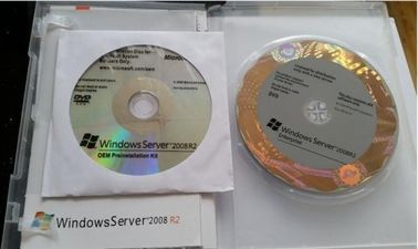 OEM package 32bit 64 Bit DVD Microsoft Windows Server 2008 R2 COA sticker dvd disk Windows 2008 R2 Enterprise Edition